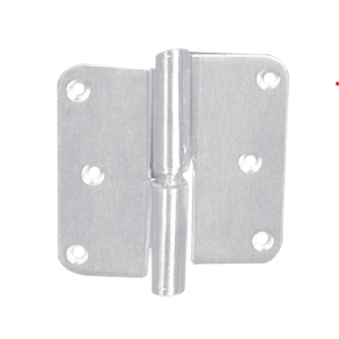 854SSRC – Stainless Steel Radius Corner Hinges (Handed, Lift-Off, Cranked Knuckle)