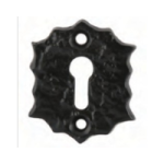 Black Antique Open Escutcheon