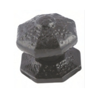 Black Antique Centre Door Knob