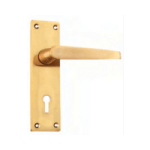 Victorian Straight Range Brass Lever Handles