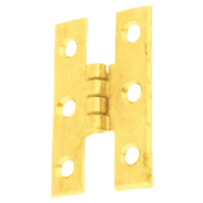 Brass "H" Hinges with Round Head