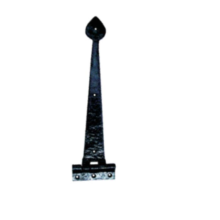 BLACK ANTIQUE LIGHT PLAIN HINGE