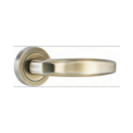 Edinburgh Lever on Round Rose – Zinc Lever Handle