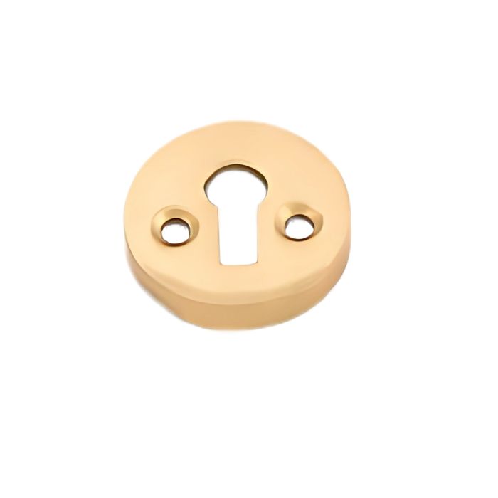 BRASS VICTORIAN OPEN ESCUTCHEON