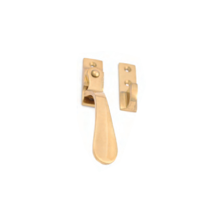 BRASS VICTORIAN CASEMENT FASTENER WEDGE