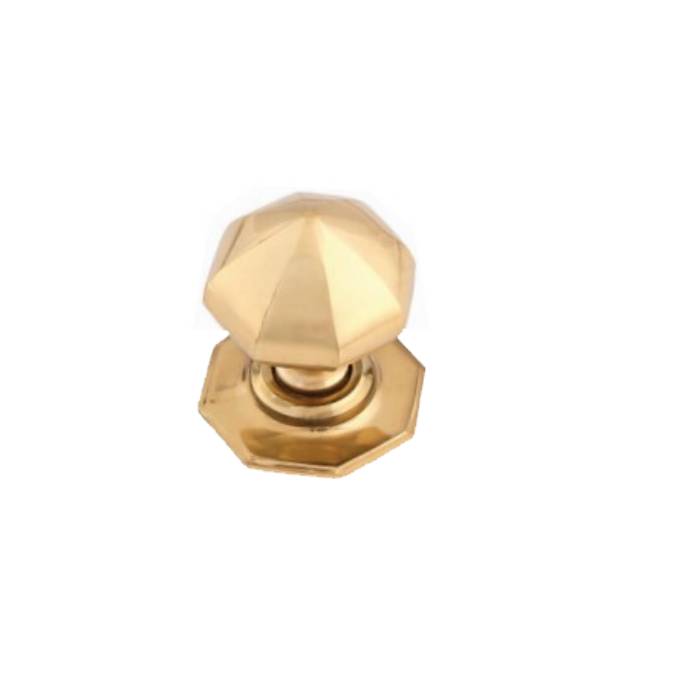 BRASS VICTORIAN CENTRE DOOR KNOB