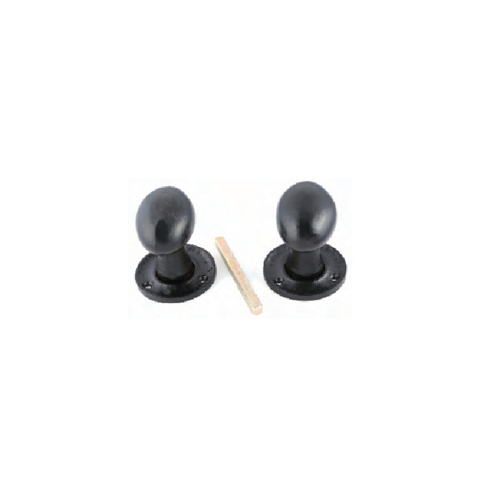 OVAL MORTICE KNOB SET