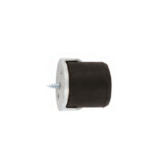 G-WM806 - ALUMINIUM ROUND SHIELDED DOOR STOP