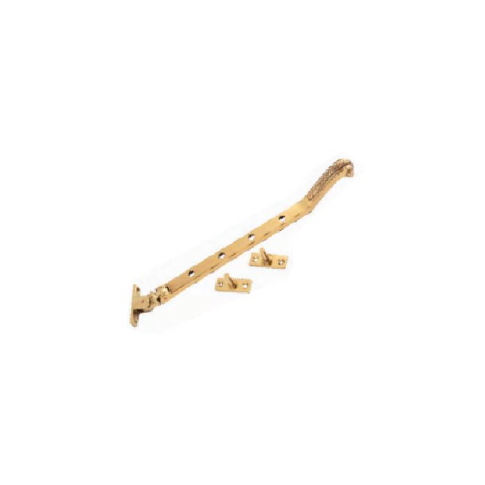 BRASS GEORGIAN CASEMENT STAY