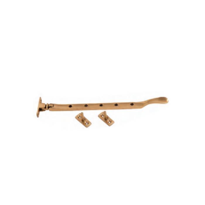BRASS VICTORIAN CASEMENT STAY