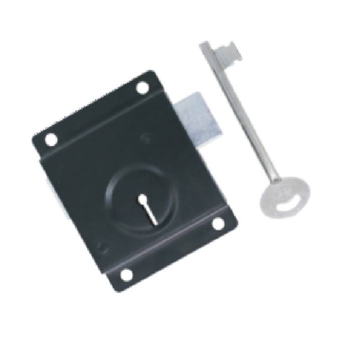 CONTRACT PRESS LOCK C/W 1 KEY