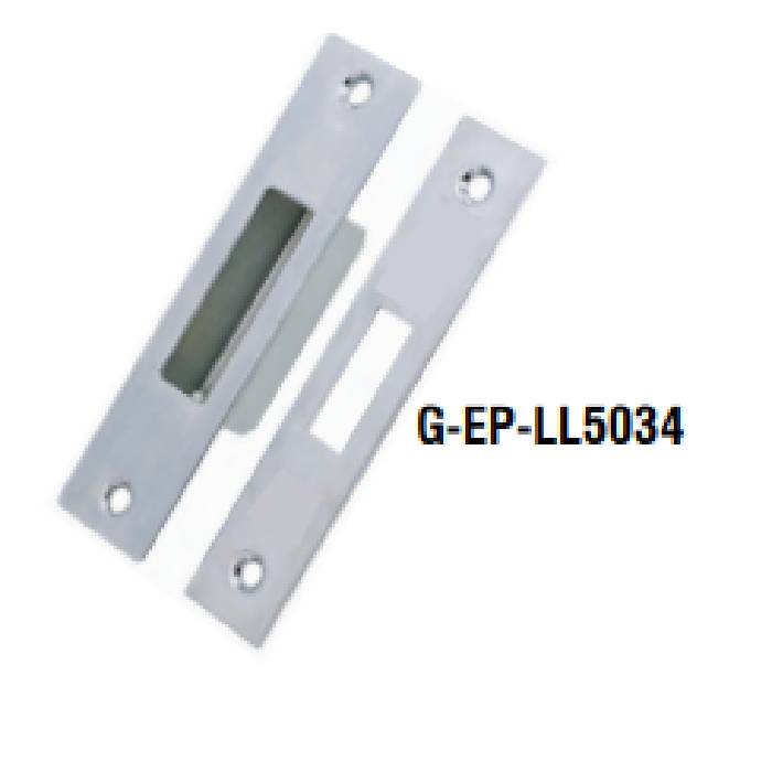 G-EP-LL5034 Face Plate / Strike Plate Euro Profile Dead Lock