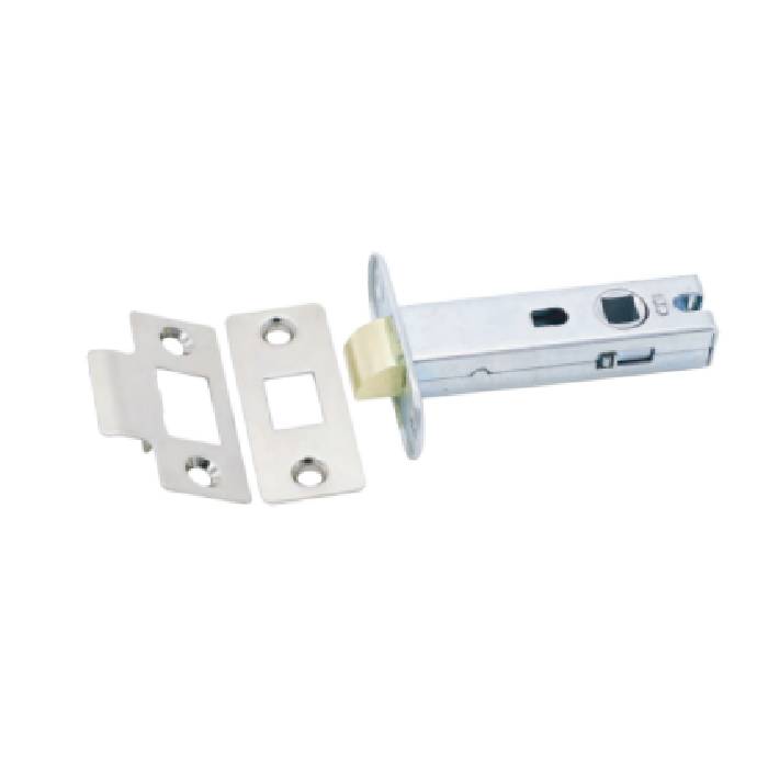 TUBULAR LATCH (BOLT THROUGH) WITH REMOVABLE FACE PLATE