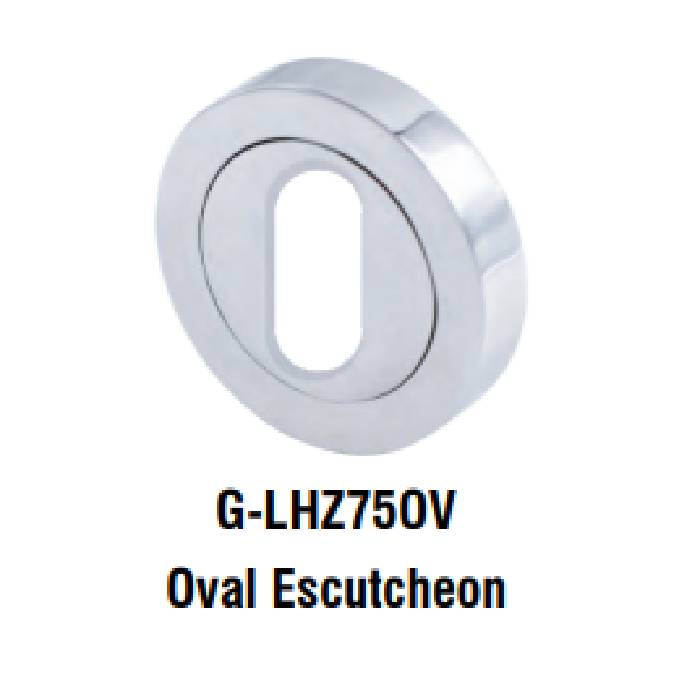 Oval Escutcheon G-LHZ75OV
